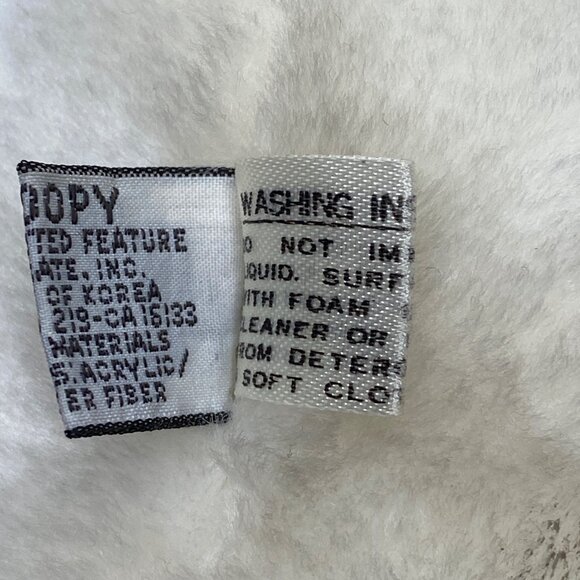 Rare Vintage 1975 12" Spike Snoopy Brother Peanuts Plush Soft Toy Korea Stuffed - Picture 5 of 14